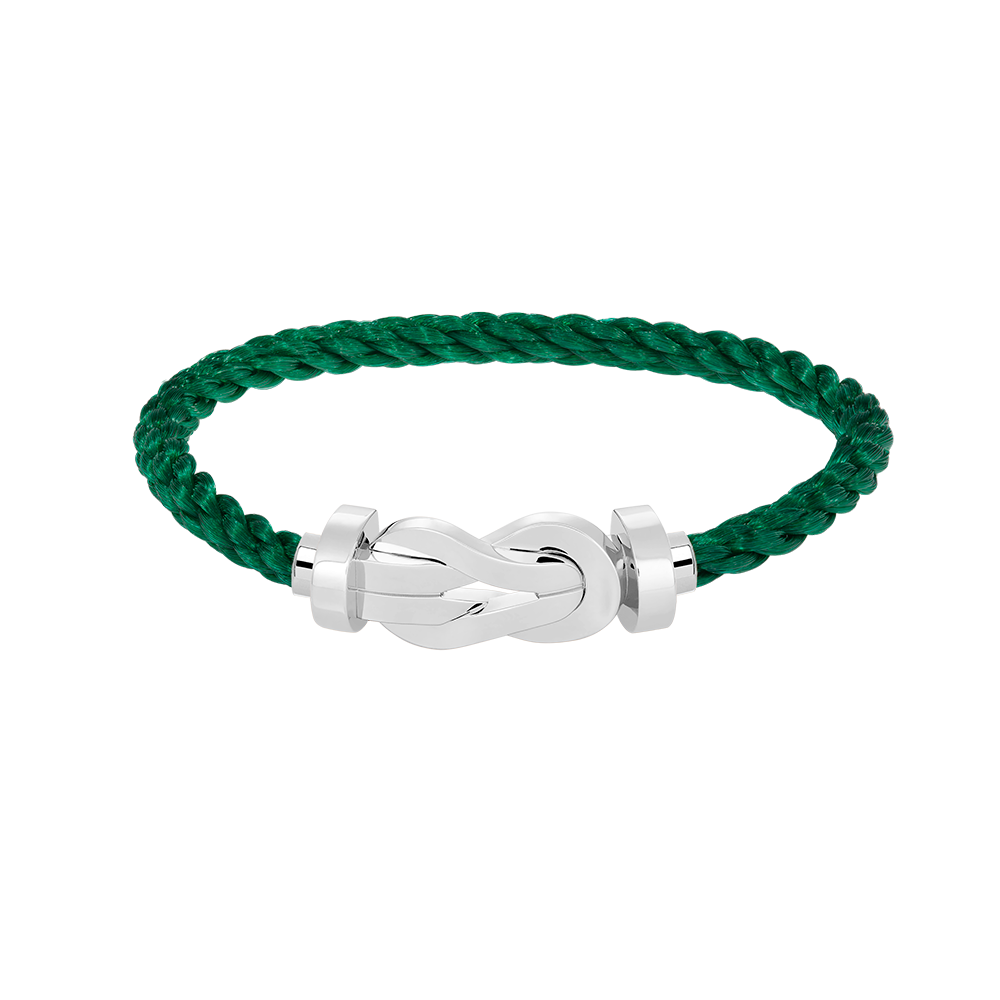 [Glimmer]CHANCE LARGE 8 FIGURE BUCKLE NO DIAMOND BRACELET SILVER