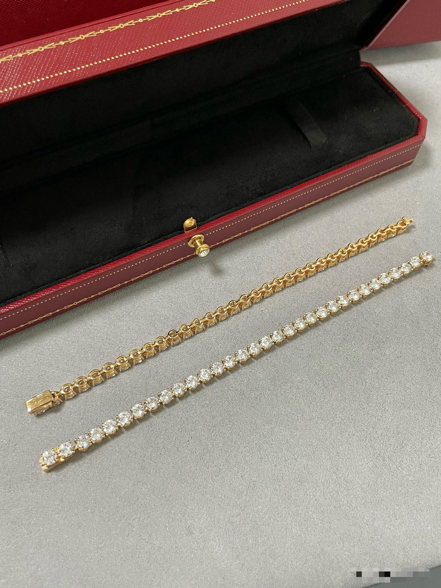 [Glimmer jewelrys]ダイヤモンド フルセット テニスブレスレット