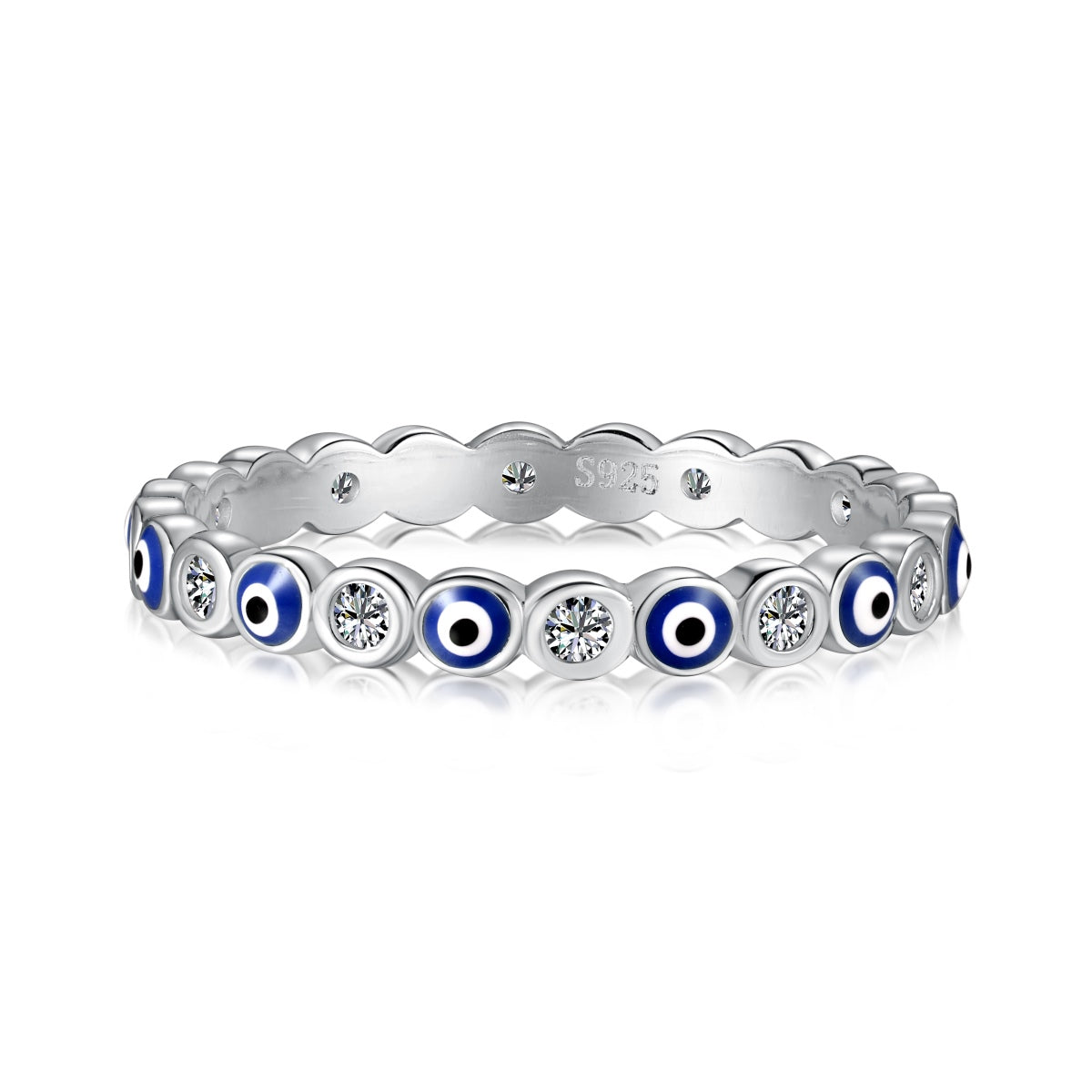 [Glimmer Jewelry]輝くような鮮やかなラウンドシェイプ デイリーリング