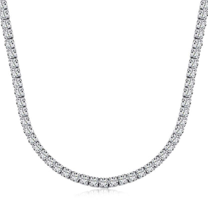 [Glimmer Jewelry]エレガントなテニスチェーンネックレス