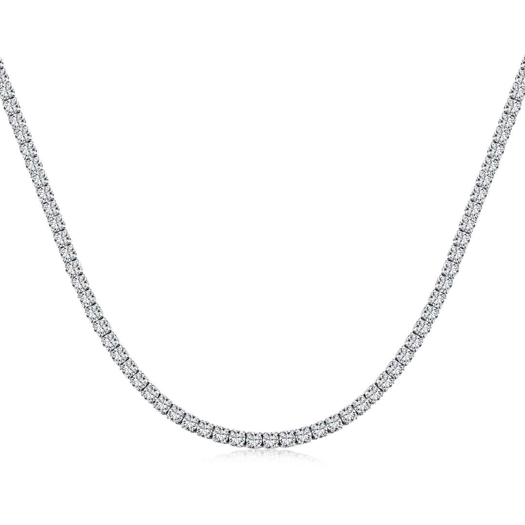 [Glimmer Jewelry]エレガントなテニスチェーンネックレス