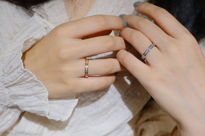 [Glimmer]LOVE RING 2.65MM ダイヤモンド