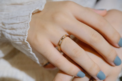 [Glimmer]LOVE RING 2.65MM ダイヤモンド