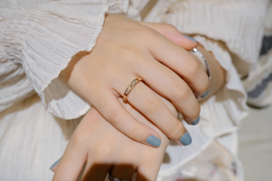 [Glimmer]LOVE RING 2.65MM ダイヤモンド