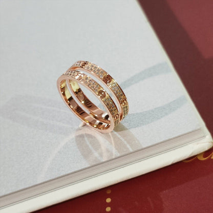 [Glimmer]LOVE RING 2.65MM ダイヤモンド