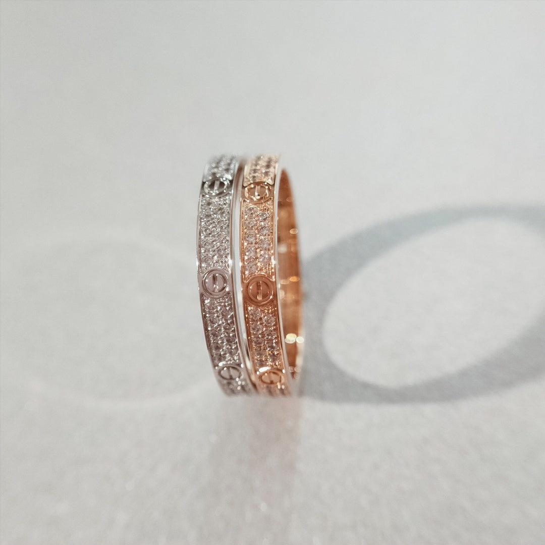 [Glimmer]LOVE RING 2.65MM ダイヤモンド