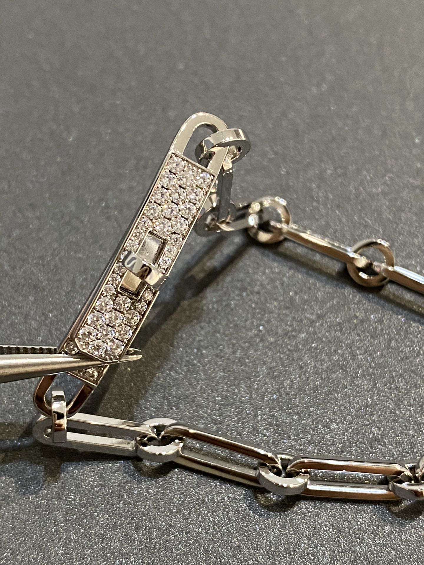 [Glimmer]チェーンブレスレット スモールモデル ダイヤモンド