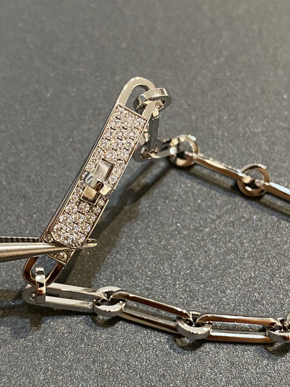 [Glimmer]チェーンブレスレット スモールモデル ダイヤモンド
