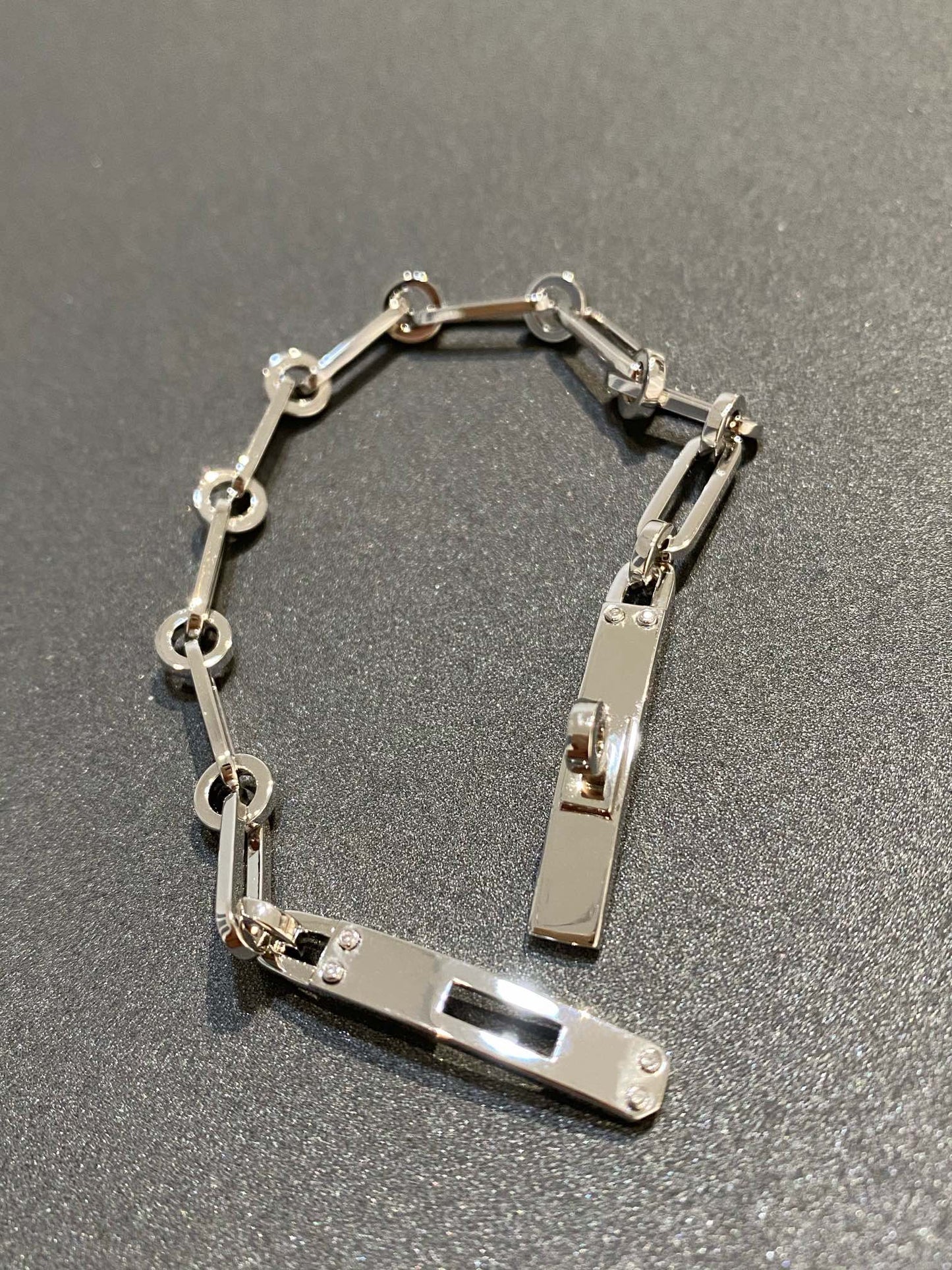 [Glimmer]チェーンブレスレット スモールモデル ダイヤモンド