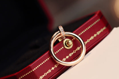 [グリマー]ジュストリング 2.65MM ピンクゴールドダイヤモンド