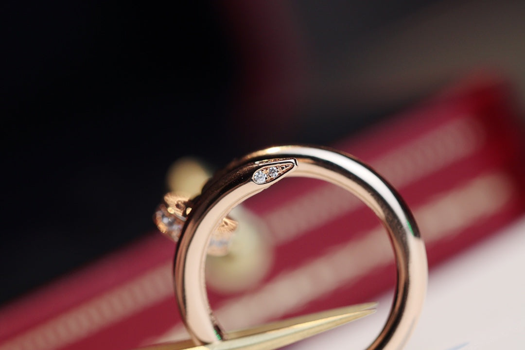 [グリマー]ジュストリング 2.65MM ピンクゴールドダイヤモンド