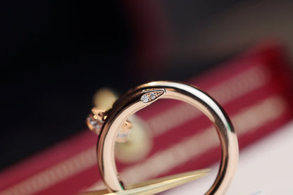 [グリマー]ジュストリング 2.65MM ピンクゴールドダイヤモンド