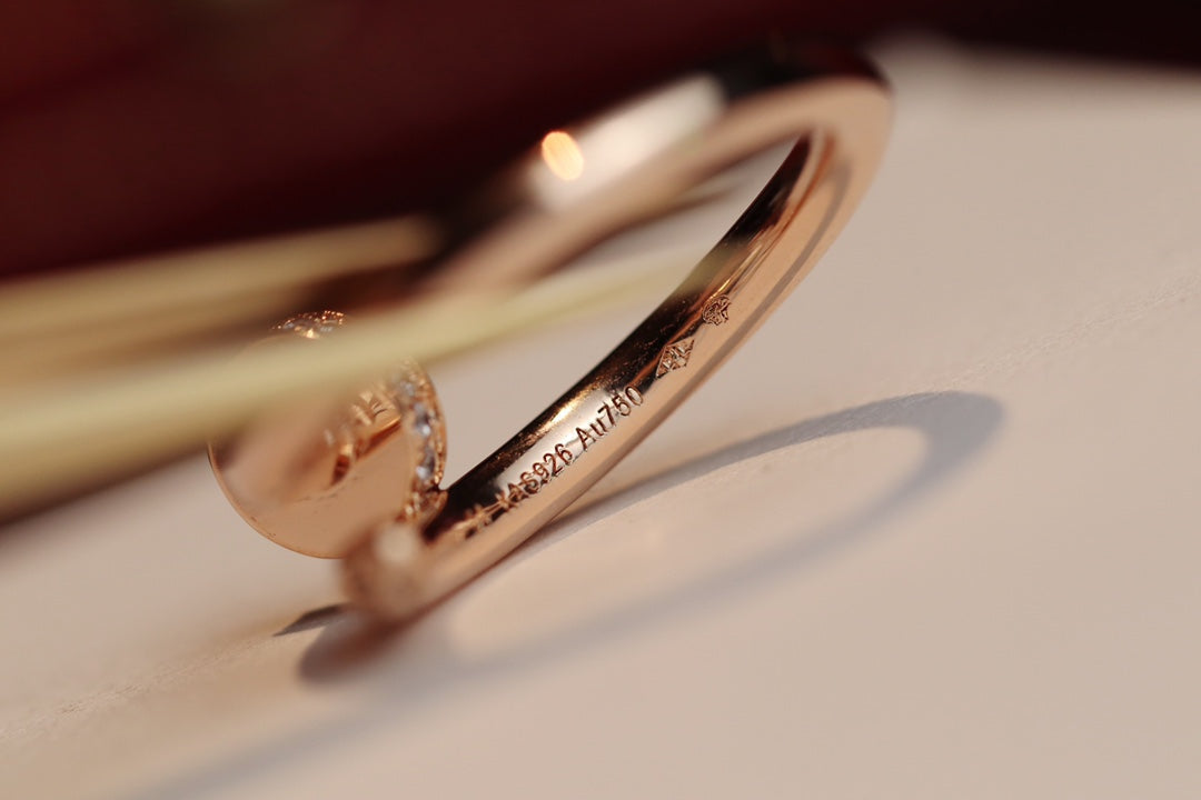 [グリマー]ジュストリング 2.65MM ピンクゴールドダイヤモンド