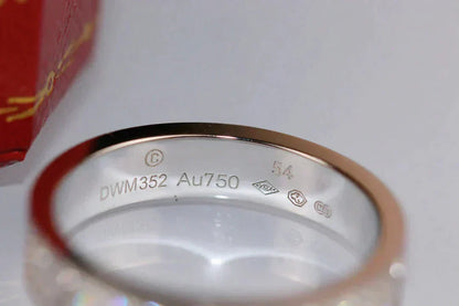 [Glimmer]LOVE RING 3.6MM ダイヤモンド パヴェ