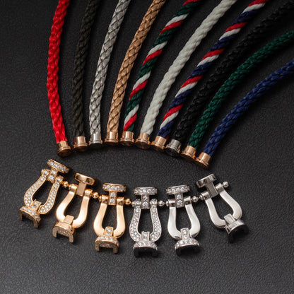 [Glimmer]FORCE LARGE HORSESHOE NO DIAMOND BRACELET Glimmer GOLD