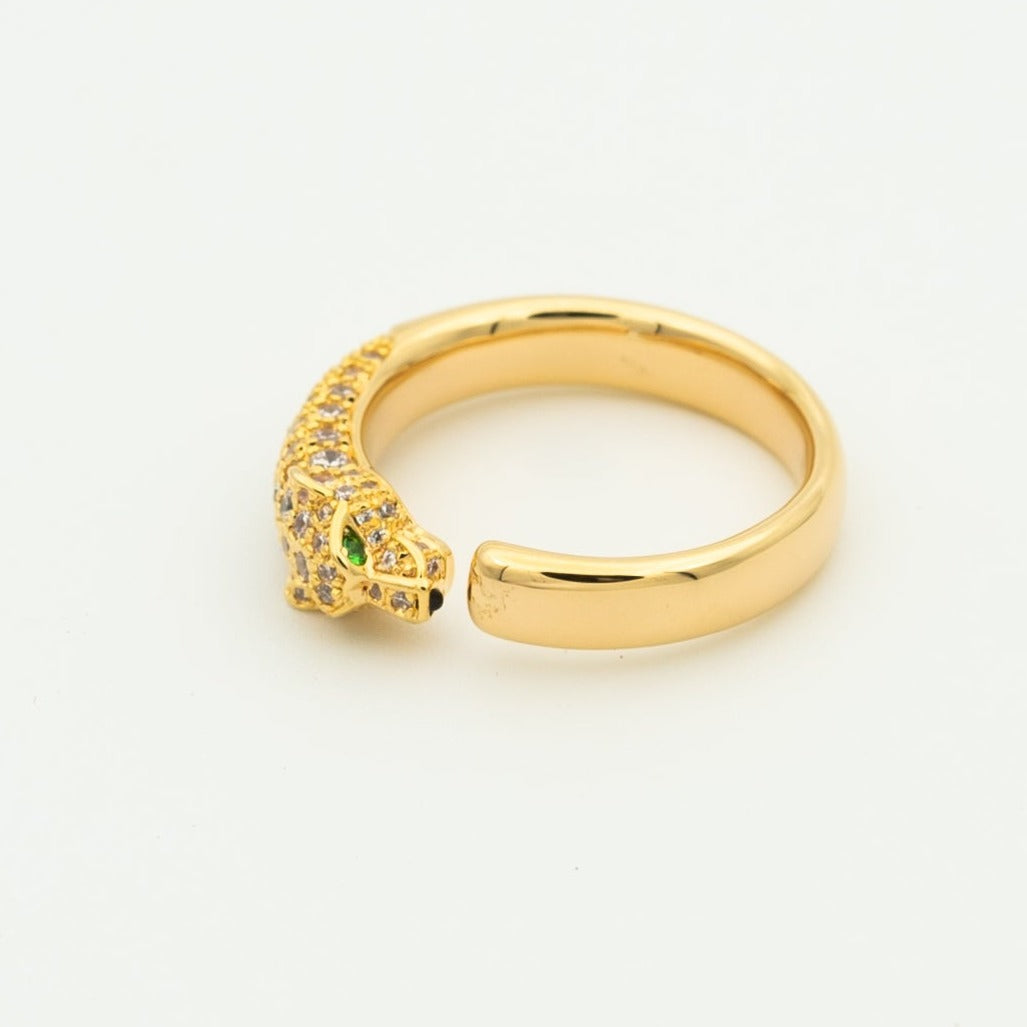 [Glimmer]パンテール リング ダイヤモンド 7.3mm