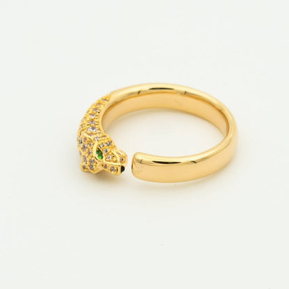 [Glimmer]パンテール リング ダイヤモンド 7.3mm