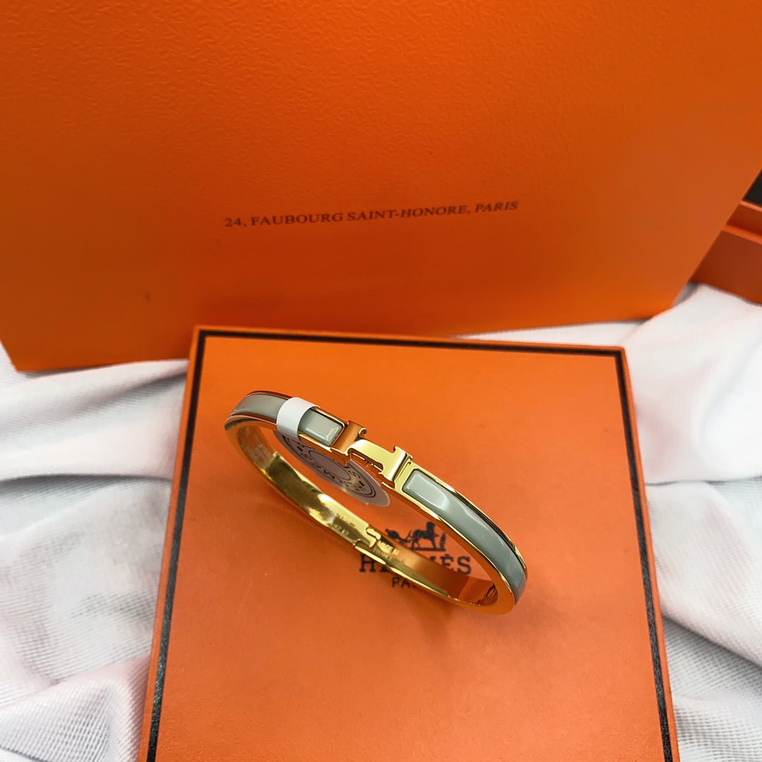 [Glimmer]CLASSIC HM CLIC GREEN 8MM エナメル ブレスレット