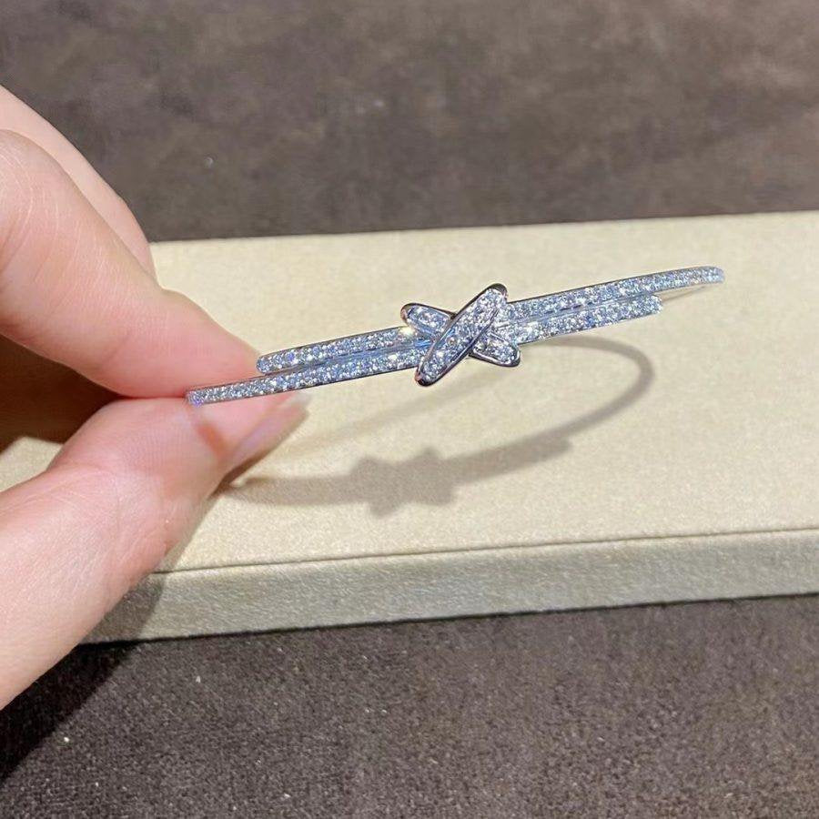 [Glimmer]ダイヤモンドブレスレットセット シルバー