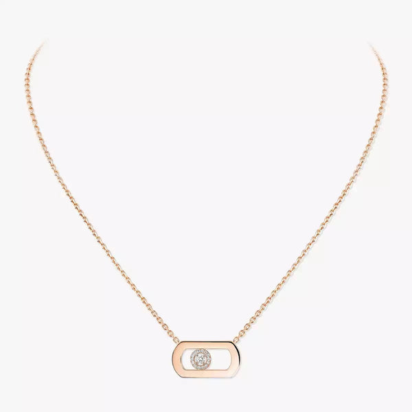 [Glimmer]So Move Diamond Necklace in Gold