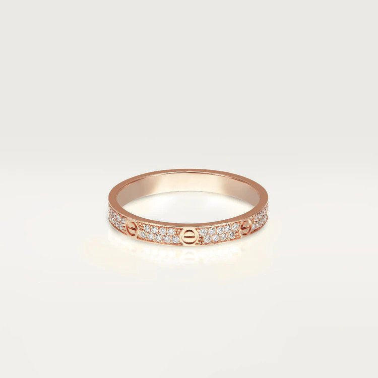 [Glimmer]LOVE RING 2.65MM ダイヤモンド