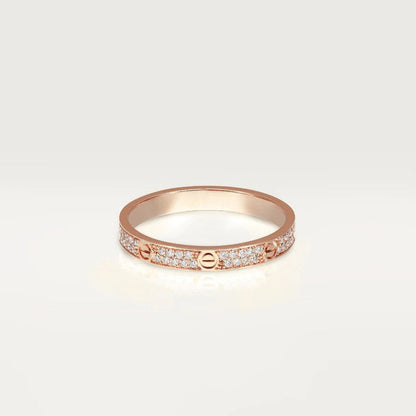 [Glimmer]LOVE RING 2.65MM ダイヤモンド